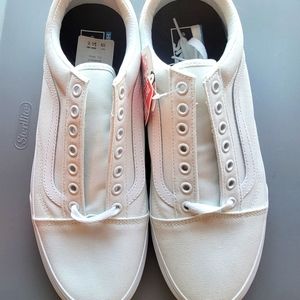 Van's Shoes- Men's Size 10- White